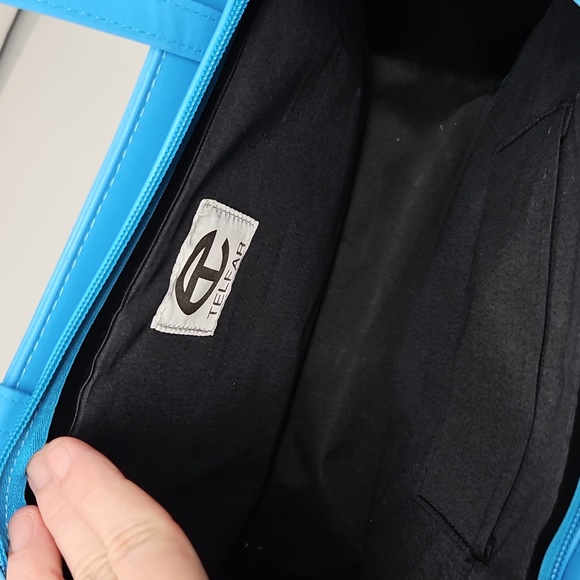 Telfar Women's Medium Blue Tote Bag - Picture 9 of 16